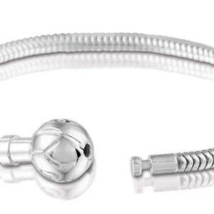 Assieraden zilveren armband