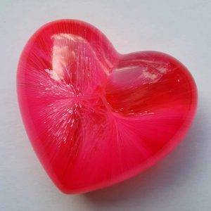 Urn mini urn hart roze
