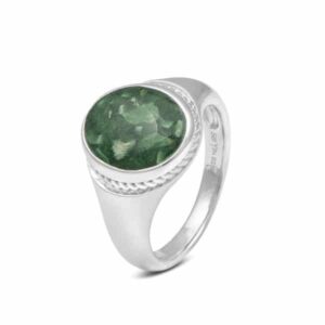 Assieraad ring zilver