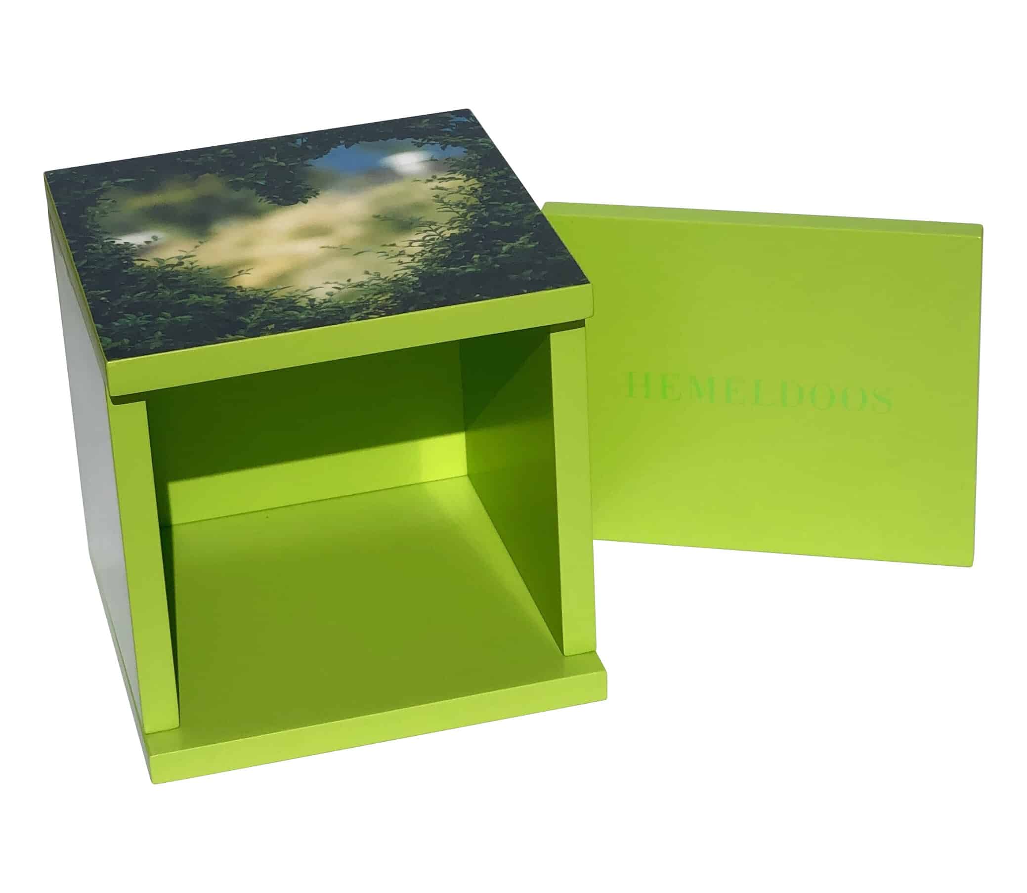 Hemeldoos groen hart