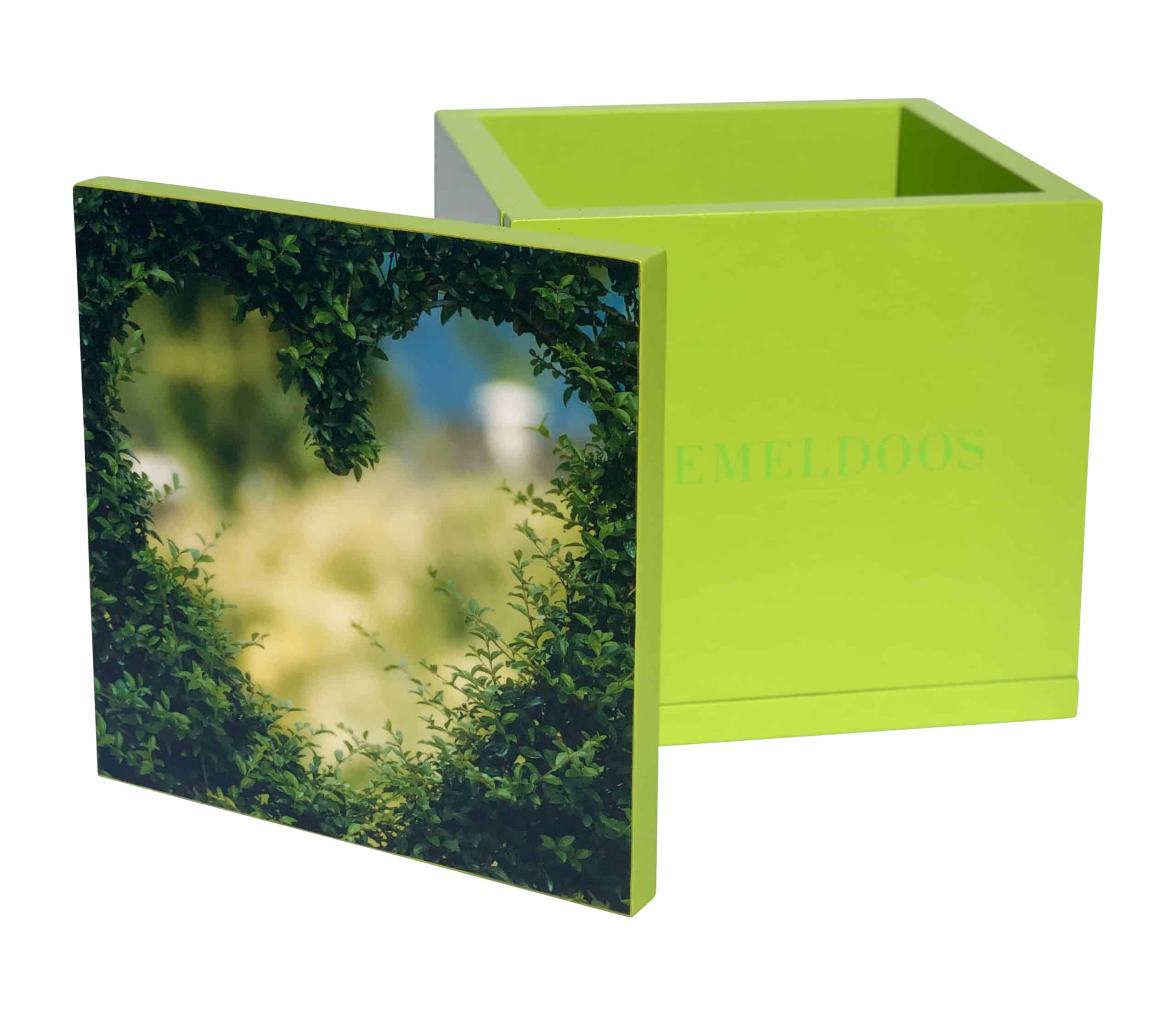 Hemeldoos groen hart