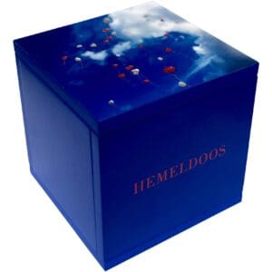 Hemeldoos blauw gedenken