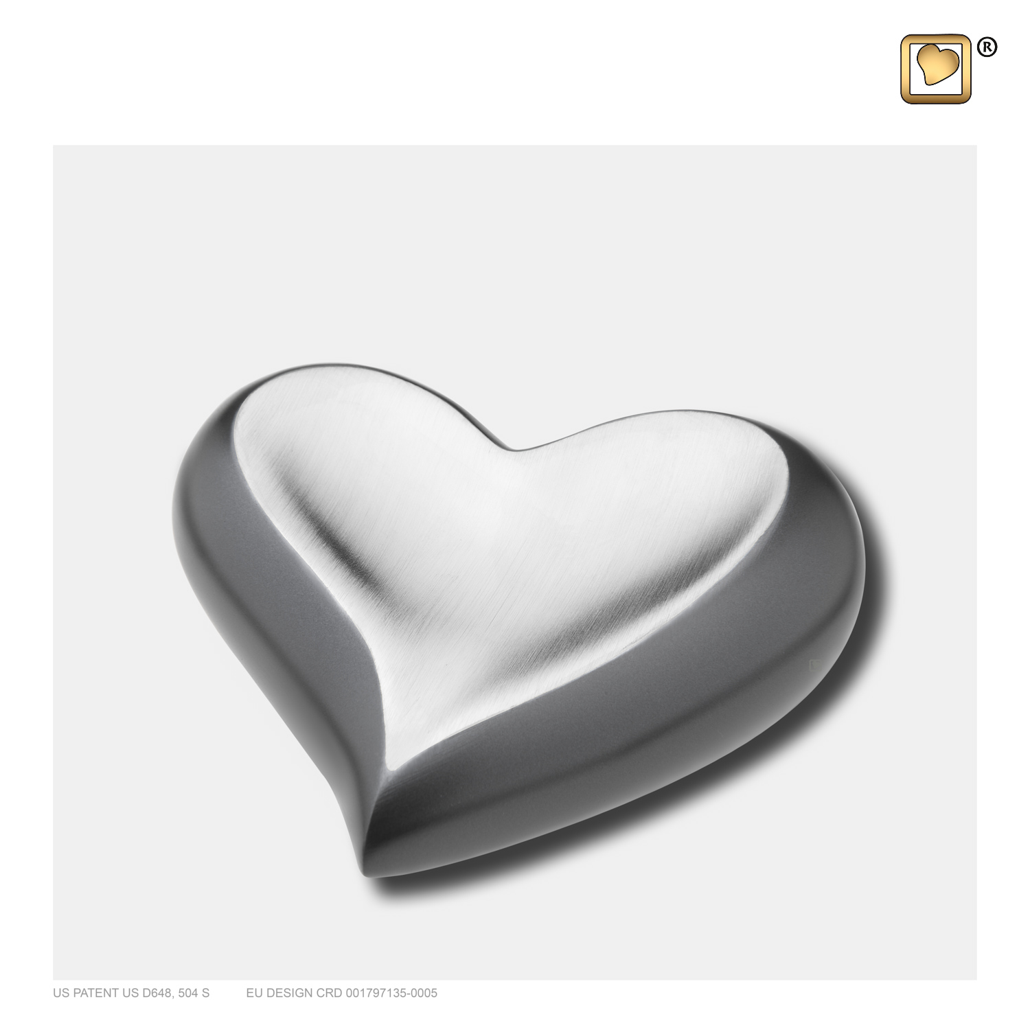 K612 Heart Keepsake Urn