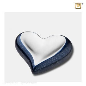 K614 Classic Speckled Heart Urn