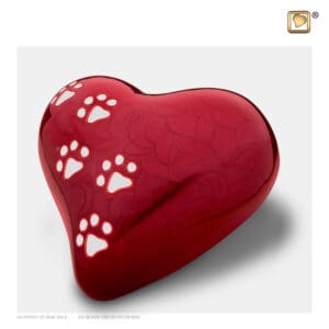 P637L Keepsake heart Dierenurn