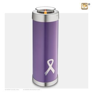 T903 Awareness Tall Tealight Urn Loveurns
