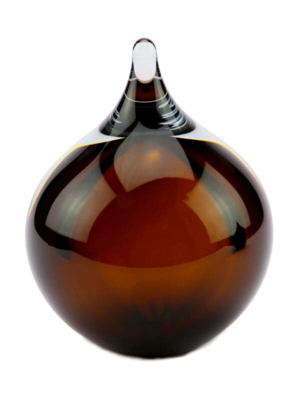 U31C glazen urn druppel cognac