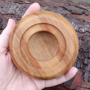 Urn hout rond