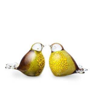 Glazen vogel urn Glazen vogel urn