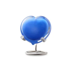 Urn hart mini urn baby blue