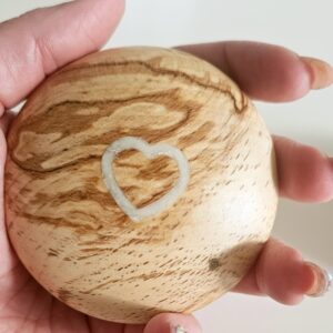 Urn van hout mini urn