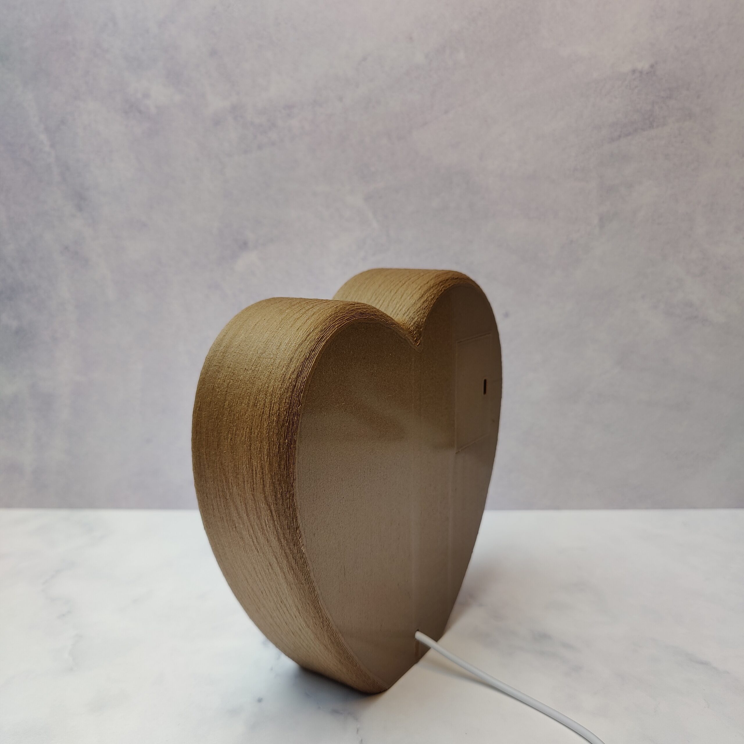 Urn gepersonaliseerde Lithofaan Fotobox Urn “Hart” - Afbeelding 9